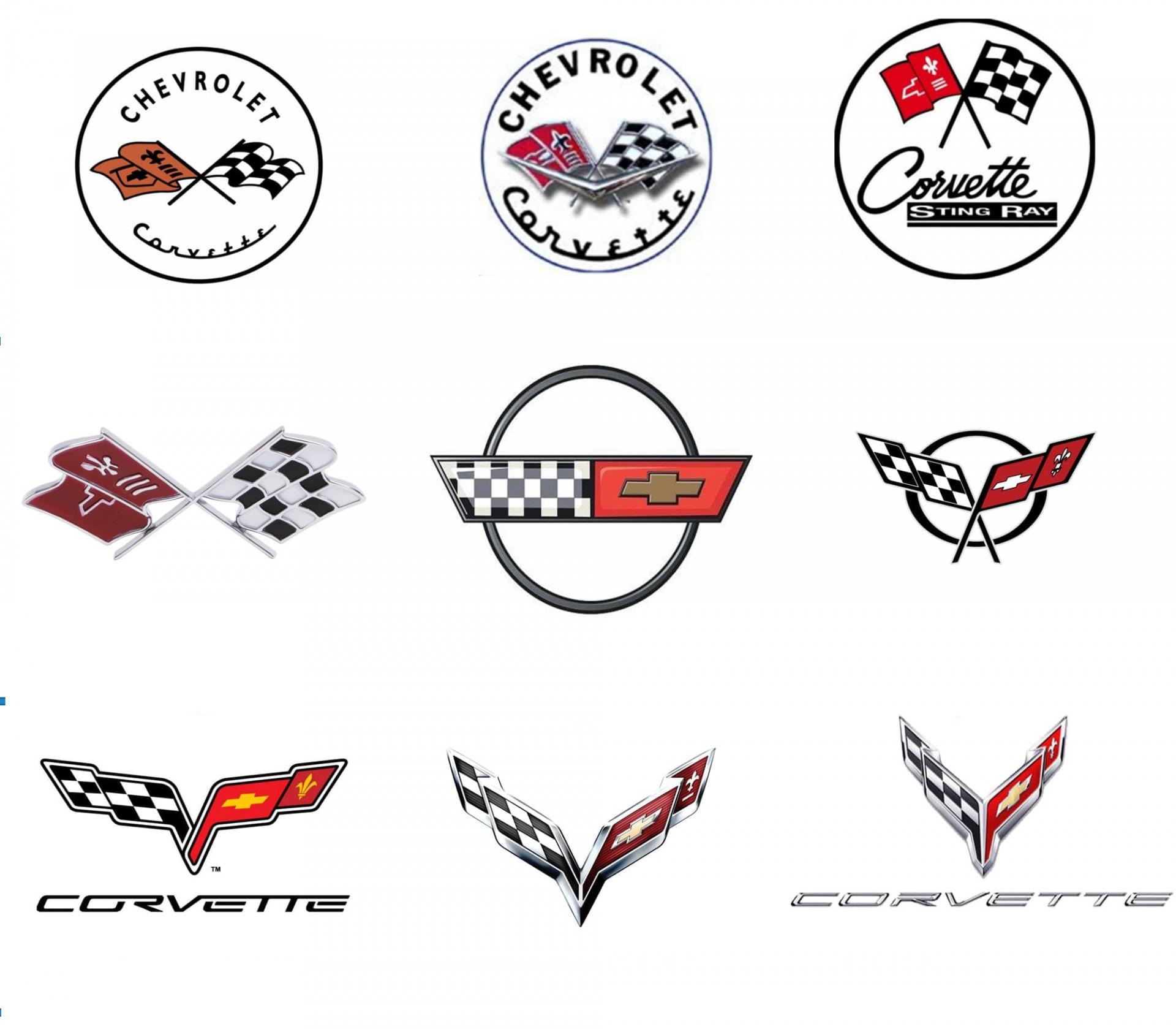 Corvette logo histoire 1